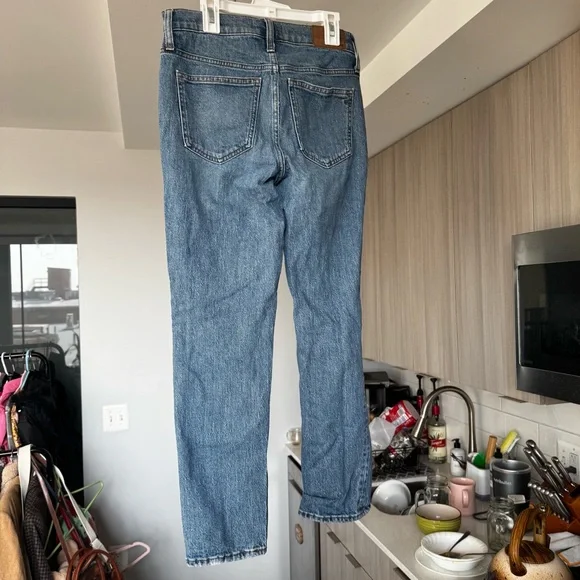 Madewell Mid-Rise Perfect Vintage Jean in Ainsdale Wash Size 25 - Picture 4 of 11